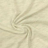Heathered Cream Marl Jersey Knit, Polyester — photo 2