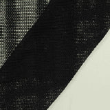 Polyester Viscose Chunky Knit Fabric, 93 gsm, 152 cm — Black — photo 2
