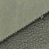 100% Polyester Sherpa Fleece Fabric, 360 gsm, 160 cm — Grey — photo 2