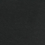 Brushed Polyester Cotton Stretch Jersey Knit Fabric, 200 gsm, 120 cm — Black — photo 2