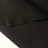 Jacquard Viscose Nylon Blend Stretch Knit Fabric, 420 gsm, 160 cm — Black — photo 2