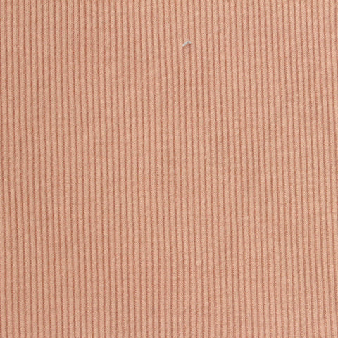 Polyester Stretch Rib Knit Fabric, 290 gsm, 140 cm — Orange