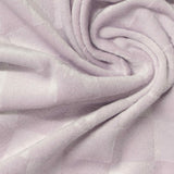 Purple Tone-on-Tone Warp Knit, Polyester — photo 2