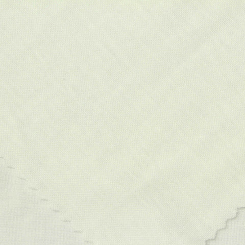 Polyester Nylon Piqué Knit Fabric, 180 gsm, 180 cm — White