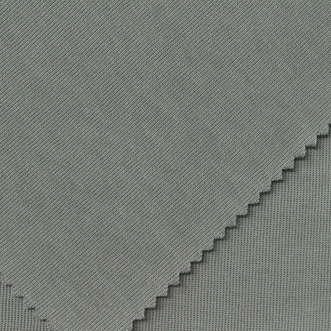 Polyester Cotton Scuba Knit Fabric, 300 gsm, 175 cm — Green, ref EF-271370