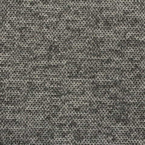 Black Heathered-Marl Knit, Polyester, 261 gsm