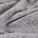 Heather Grey Marl Jersey Knit, Poly-Linen — photo 2