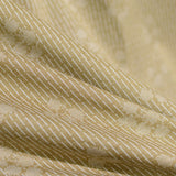 Orange Vertical-Stripe Jacquard, Poly-Viscose — photo 2