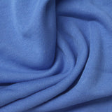 Cotton Polyester French Terry Fabric, 280 gsm, 170 cm — Blue — photo 2