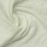 Slub Cotton Polyester Jersey Knit Fabric, 220 gsm, 150 cm — Beige — photo 2