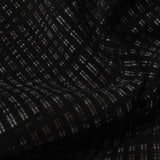 Jacquard 100% Polyester Jersey Knit Fabric, 310 gsm, 160 cm — Grey — photo 2
