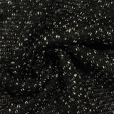 Black Marl French Terry, Poly-Acrylic — photo 2