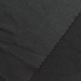 100% Polyester Interlock Knit Fabric, 290 gsm, 165 cm — Black — photo 2