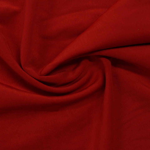 100% Polyester Warp Knit Fabric, 240 gsm, 150 cm — Red