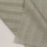 Polyester Stretch Rib Knit Fabric, 210 gsm, 160 cm — Khaki — photo 2