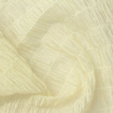 Striped Acetate Nylon Crepe Fabric, 91 gsm, 140 cm — Beige — photo 2