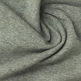 Grey Marl Rib Knit, Cotton — photo 2