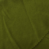 Modal Cotton Stretch Rib Knit Fabric, 160 gsm, 100 cm — Green — photo 2
