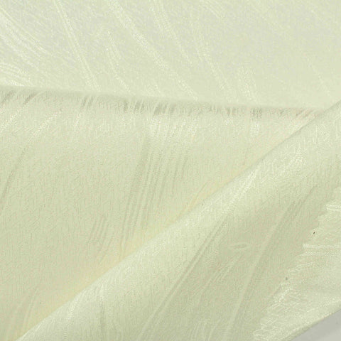 Beige Wavy-Line Jacquard, Polyester, 124 gsm