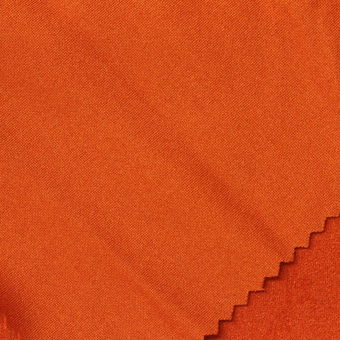 Polyester Stretch Linen-Look Fabric, 308 gsm — Red