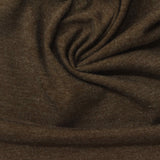 Brown Marl Jersey Knit, Cotton-Poly — photo 2