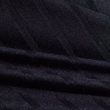 Black Subtle-Fleck Knit, Polyester — photo 2
