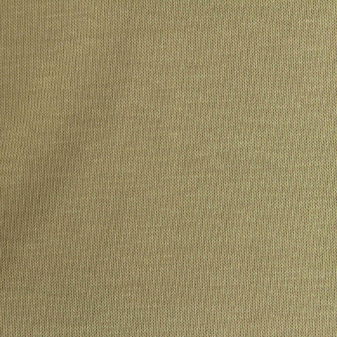 Cotton Polyester Jersey Knit Fabric, 150 gsm, 155 cm — Khaki
