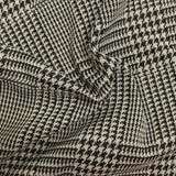 Black Plaid Jacquard, Polyester — photo 2