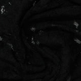 Black Floral Lace, Nylon — photo 2