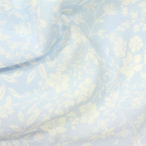 Light Yellow Floral Woven, Viscose