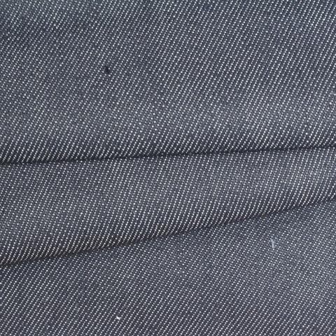 Cotton Polyester Stretch Woven Fabric, 360 gsm, 180 cm — Navy