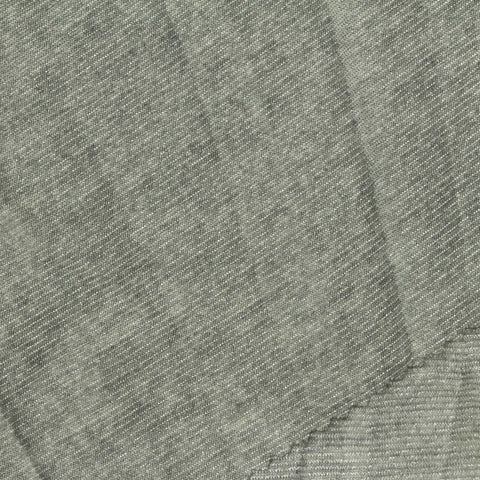 Light Grey Marl Jersey Knit, Viscose-Metallic, 102 gsm