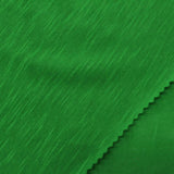 Slub 100% Polyester Jersey Knit Fabric, 135 gsm, 165 cm — Green — photo 2