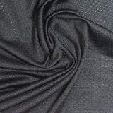 Silver Dots Birdseye Knit, Polyester — photo 2