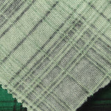 Green Plaid Chunky Knit, Polyester — photo 2