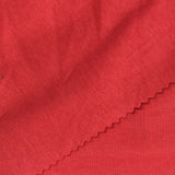 Cotton Modal Stretch Rib Knit Fabric, 215 gsm, 175 cm — Red — photo 2