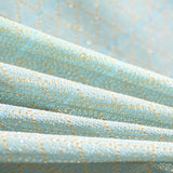Light Blue Geometric Jacquard — photo 2