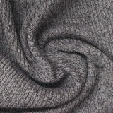 Light Grey Marl Rib Knit, Viscose-Poly — photo 2