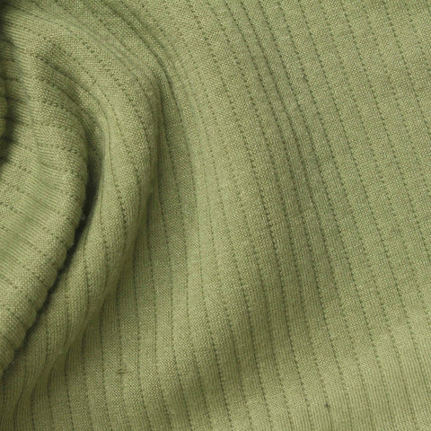 Jacquard Polyester Stretch Waffle Knit Fabric, 290 gsm, 175 cm — Green