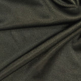 Dark Grey Marl Rib Knit, Polyester — photo 2
