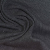 Polyester Stretch Rib Knit Fabric, 273 gsm, 120 cm — Grey — photo 2