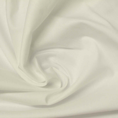 Cotton Nylon Stretch Poplin Fabric, 110 gsm, 130 cm — Beige