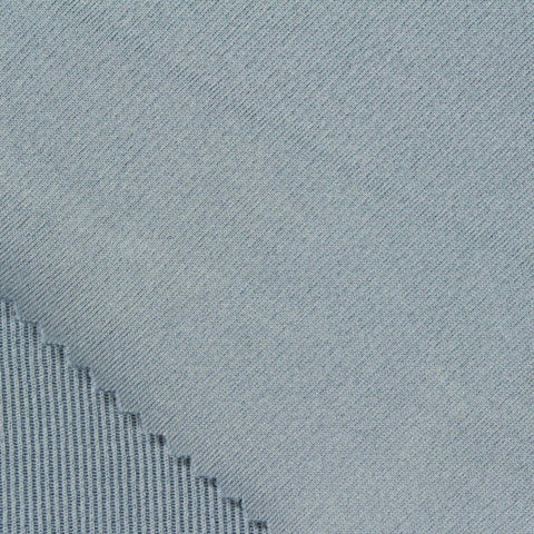 Polyester Stretch Rib Knit Fabric, 280 gsm, 165 cm — Blue, ref EF-246836