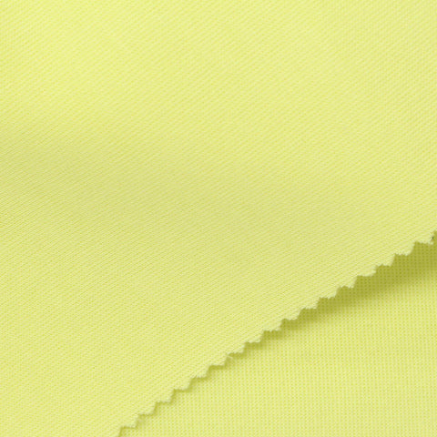 Polyester Cotton Scuba Knit Fabric, 300 gsm, 175 cm — Yellow, ref EF-271382