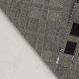 Black Plaid Jacquard, Polyester — photo 2