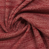 Red Marl Rib Knit, Poly-Viscose — photo 2