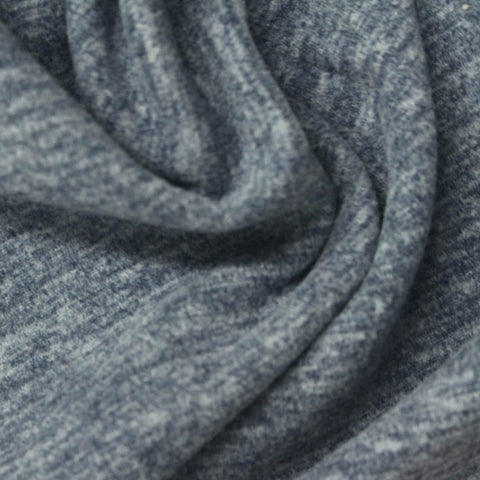Grey Marl Velvet, Polyester, 270 gsm, 175 cm