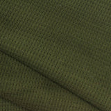 Cotton Polyester Waffle Knit Fabric, 390 gsm, 160 cm — Green — photo 2