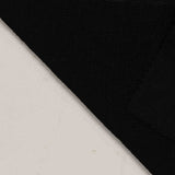 Polyester Stretch Birdseye Knit Fabric, 220 gsm, 154 cm — Black — photo 2