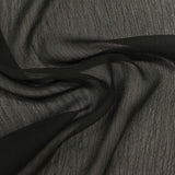 100% Polyester Chiffon Fabric, 86 gsm, 148 cm — Grey — photo 2